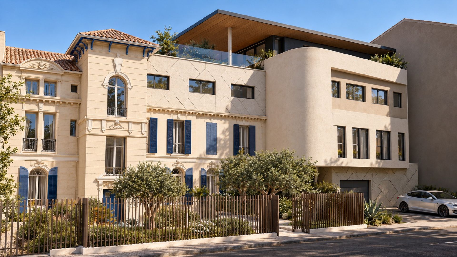 Extension de bâtiment commercial projet d'extension d'un hôtel