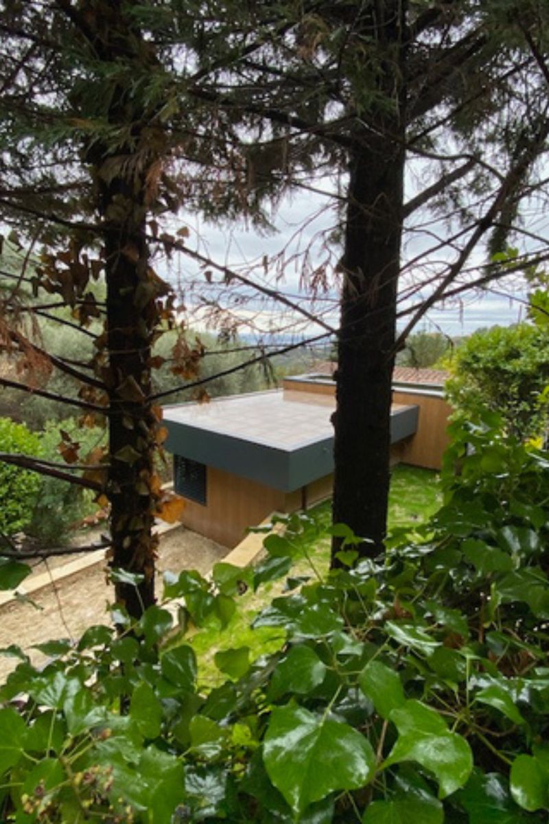 Vue Villa au cœur de la forêt